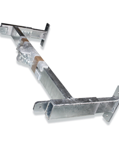 Support f/elev conv galv height 0.25m wo/runn wheel 800